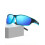 Πολωτικά αθλητικά γυαλιά ηλίου για άνδρες H25 μπλε 4