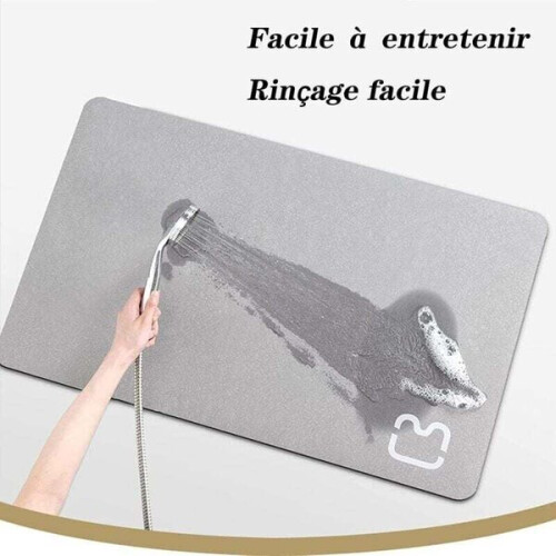 Amxcnoy antislip badmat, superabsorberend diatomeeënaarde 2