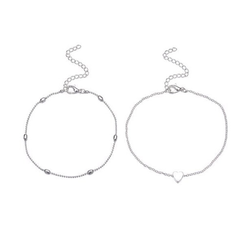 Bracciali da donna, catene cubane impermeabili con 1