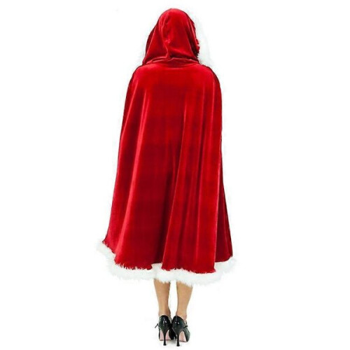 Kerstkostuum 80 cm cape, multifunctionele gebreide kerstcape 2