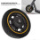 Scooter front wheel set, scooter replacement front wheels 2