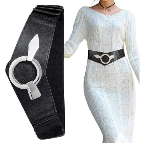 Women's belt V75, black 1