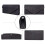 Damenhandtasche E40, schwarz 4