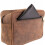 Echtleder-Herrenhandtasche R7, braun 3