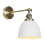 Moderne mini wandlamp met metalen kap 5