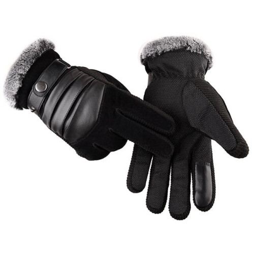 Luvas de inverno masculinas KR74, pretas 1