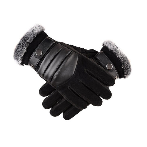 Luvas de inverno masculinas KR74, pretas 2