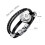 Herenarmband K13, zwart 3