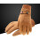 Luvas masculinas KR48, marrom 3