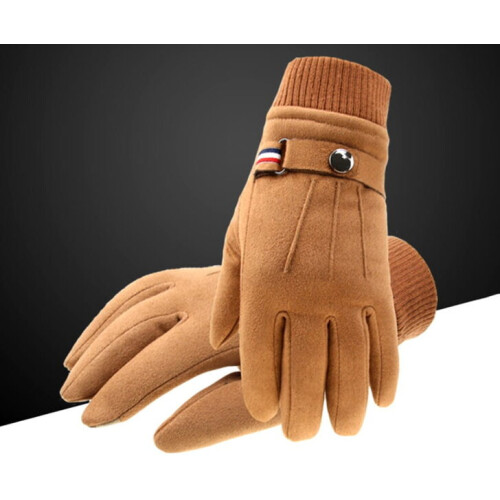 Luvas masculinas KR48, marrom 2