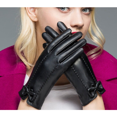 Damenhandschuhe KR52, schwarz 1