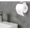 Porte-papier toilette mural T76-3 5