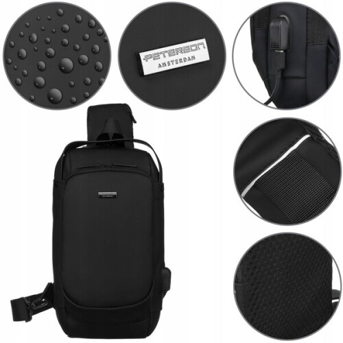 Peterson S1 Rucksack, schwarz 1