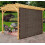 Store extérieur, 2 x 3 m, marron 2