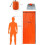 Schlafsack, 210 x 90 cm, orange 4