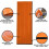 Schlafsack, 210 x 90 cm, orange 5