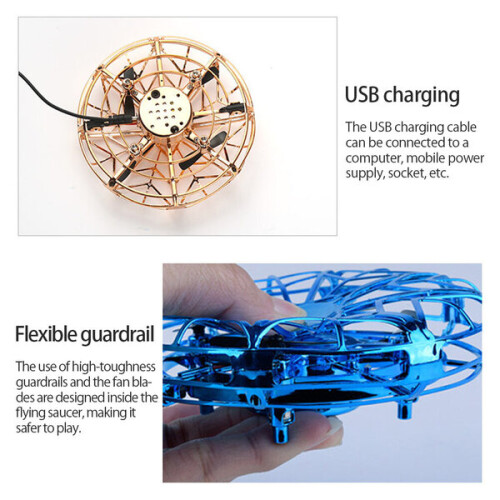 Mini drone pour enfants Woosien, bleu 1