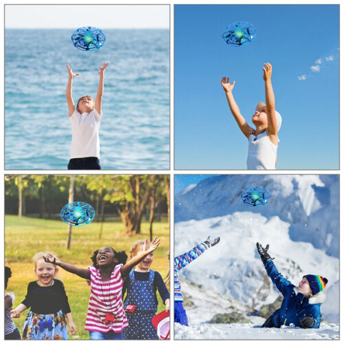 Mini drone pour enfants Woosien, bleu 2