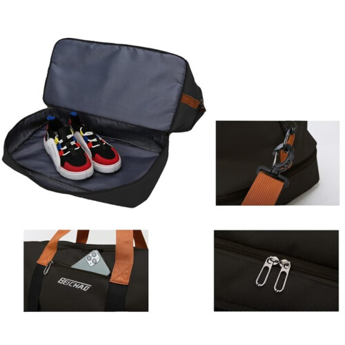 Reisetasche D6, schwarz 1