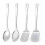 4 Pcs Cooking Utensils Set, Stainless Steel Kitchen Utensils,Kitchen Tools Include Wok Spatula, Serving Spoon 1