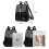Damenrucksack L1, schwarz 2