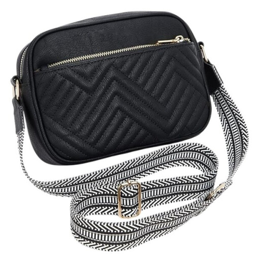 Damenhandtasche T1, schwarz 1