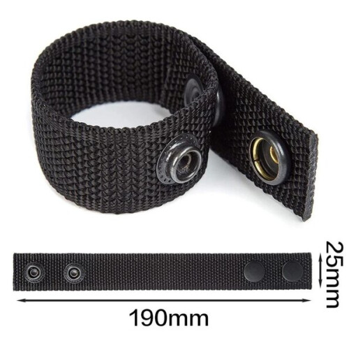 Additional belt loop 4 pcs. M15, black 2