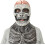 Mască schelet maxilar mobil, latex full head – Halloween 1
