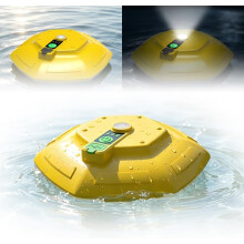 Aerador de Balde de Isca Flutuante Recarregável, IPX7