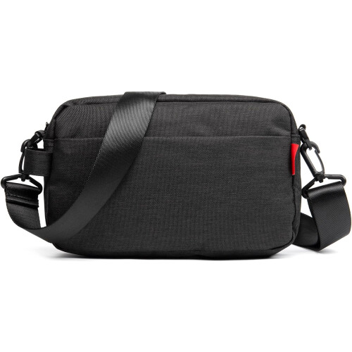 Torba messenger, czarna, mała, unisex