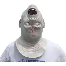Máscara Assustadora Cabeça Zumbi, Látex para Festa Halloween