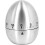 Egg formet kjøkken timer stål mekanisk matlagings timer for barn 60 min 1
