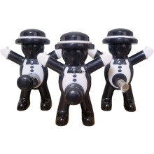 Set ouvre-bouteille vin 3 pièces, tire-bouchon acier cadeau