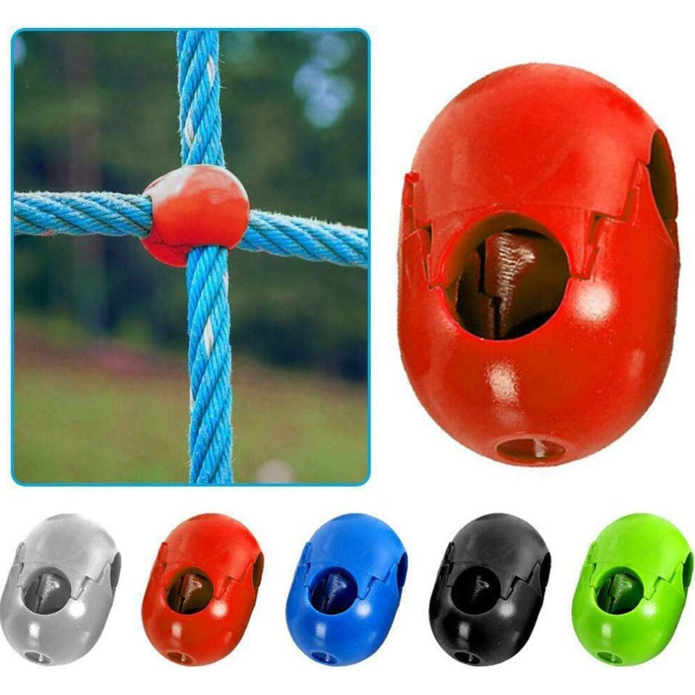 16Mm Plastic Rope Connector Buckle - 5 Pack For Swing Sets Climbing Ropes Outdoor Play 5437706963158