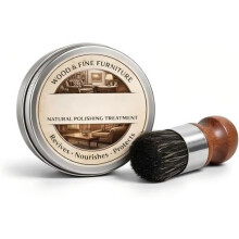 Møbelbalsam til træ & læder, naturlig bivoks polish & balsam