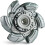 Stříbrný kovový fidget spinner pro dospělé, EDC 1