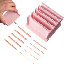 Einstellbare Polymer Clay Dicke Roller, 0,5-5mm, für Schmuck