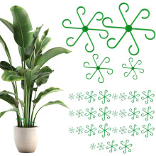 16 soportes invisibles tallo plantas, estabilizador reutilizable para monstera