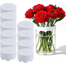 Silikon Blumenarrangierer Deckel, 10er-Pack, dehnbar