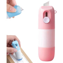 Thermopapier Radierer 2-in-1 Cutter, löschmarkierer mit Messer