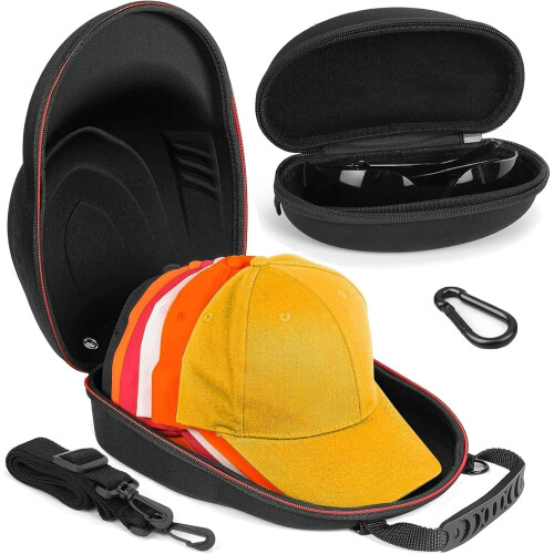Boîte transport casquettes EVA, rigide