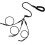 Laisse double triple chien, pivot 360 1