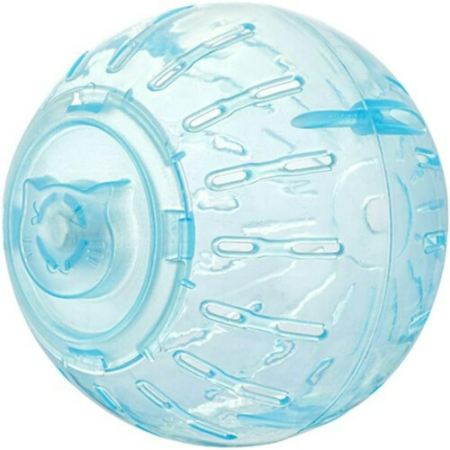 Hamsterball Laufrad, blau mit Touch Licht