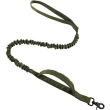 Multifunktionel bungee hundesnor, taktisk holdbar polyester til gåture