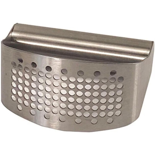 Presse-ail inox, bascule ergonomique