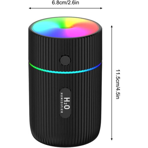 Humidificateur avec lumière LED et diffuseur d'arômes 1