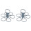 2pcs Foldable Rotating Portable Glass Coffee Cup Plastic Portable Cup Holder 6 Sticks Cup Lifter. 1