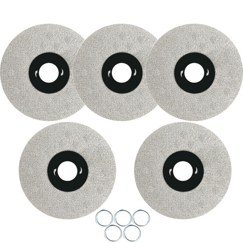 5 disques diamant 10cm pour pierre céramique