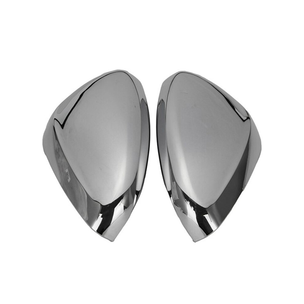 2Pcs Chrome Car Side Rearview Mirror Cover Trim For 2008 Side Door Wing Cover 4712888581675