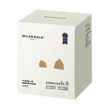 (10pcs) Golden Tiger Drip Coffee, Freshly Ground, 8g x 10 bags, Boxed, Black Coffee